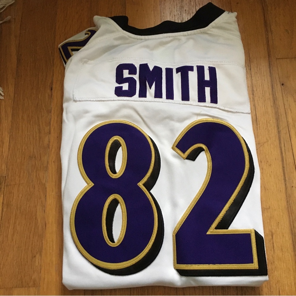 Ravens vantage  Smith jersey super bowl XLVII